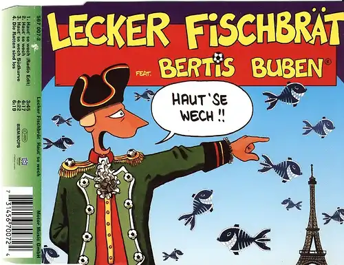 Lecker Fischbrät feat. Bertis Buben - Haut 'se Wech [CD-Single]
