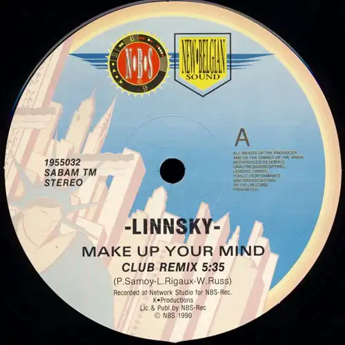 Linnsky - Make Up Your Mind [12" Maxi]