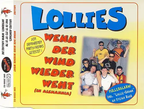 Lollies - Wenn Der Wind Wieder Weht [CD-Single]