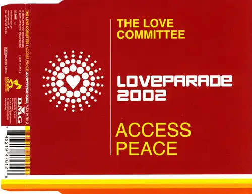 Comité de l'amour - Access Peace (Loveparade 2002) [CD-Single]