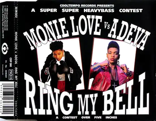 Love, Monie & Adeva - Ring My Bell [CD-Single]