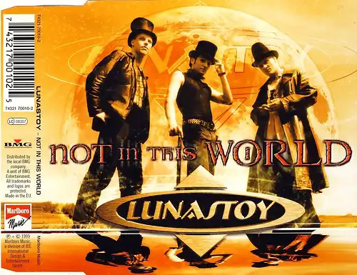 Lunastoy - Not In This World [CD-Single]