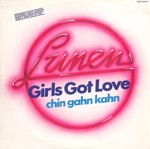 Lunes - Girls Got Love [12&quot; Maxi]