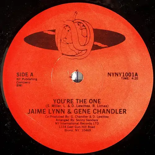 Lynn, Jaime & Gene Chandler - You&#039;re The One [12&quot; Maxi]