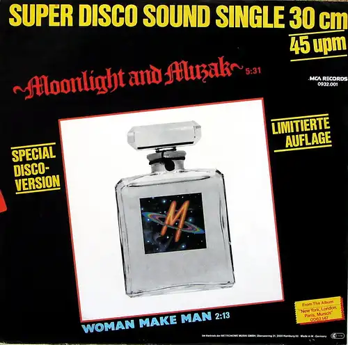 M - Moonlight And Muzak [12" Maxi]