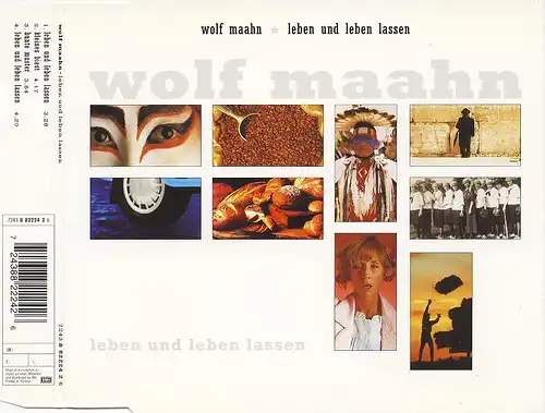Maahn, Wolf - Leben Und Leben Lassen [CD-Single]
