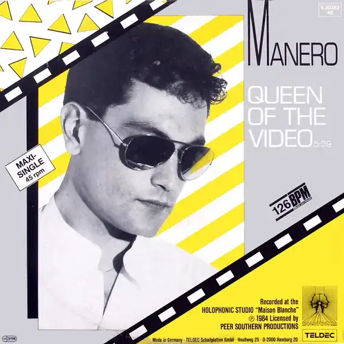 Manero - Queen Of The Video [12" Maxi]