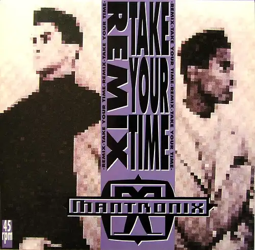 Mantronix - Prenez votre temps [12&quot; Maxi]