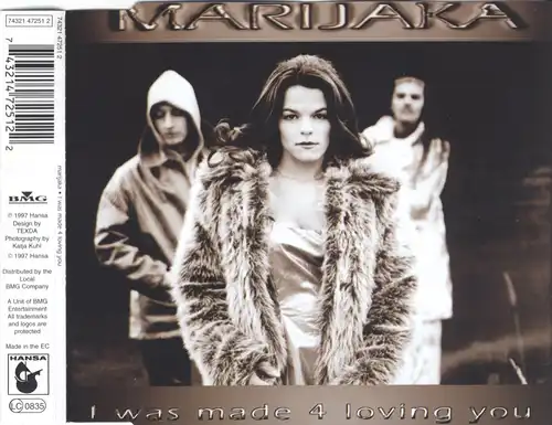 Marijaka - I Qu'est-ce que Made For Loving You [CD-Single]