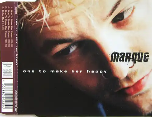 Marque - One To Make Her Happy [CD-Single]