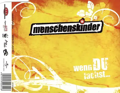 Menschenskinder - Wenn Du Lachst [CD-Single]