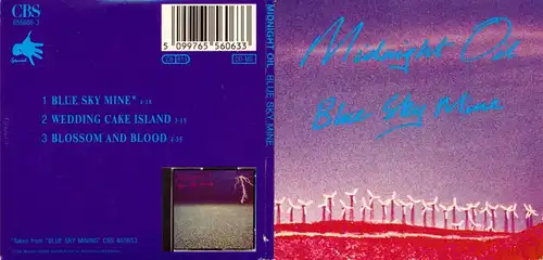 Midnight Oil - Blue Sky Mine [CD-Single]