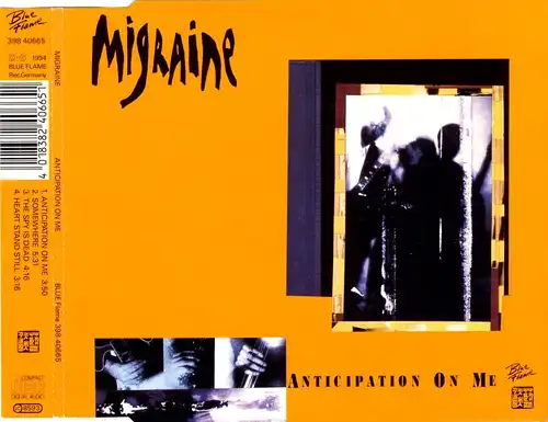 Migraine - Anticipation On Me [CD-Single]
