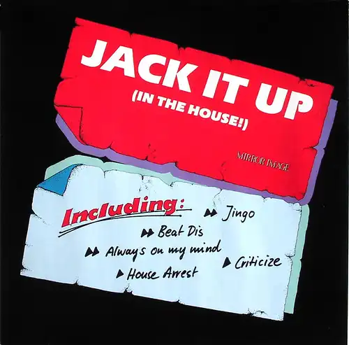 Mirror Image - Jack It Up (In The House) [12" Maxi]