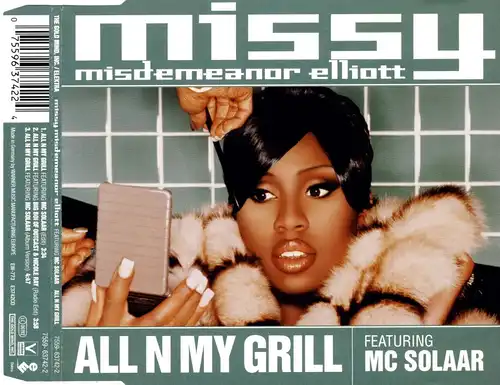 Missy Elliott feat. MC Solaar - All N My Grill [CD-Single]