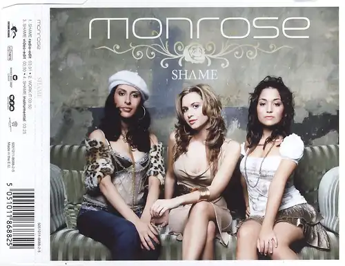 Monrose - Shame [CD-Single]