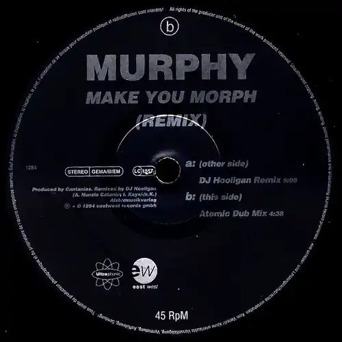 Murphy - Make You Morph [12" Maxi]