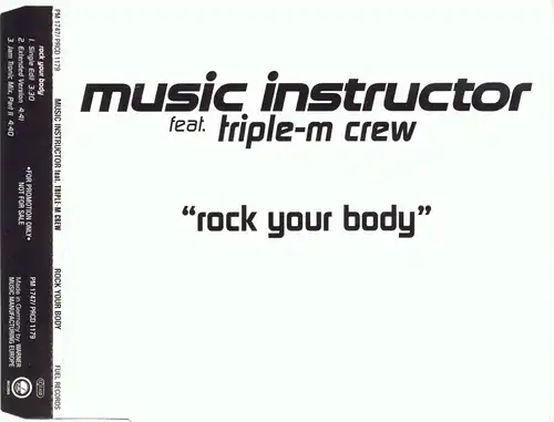 Music instructeur feat. Triple-M équipage - Rock Your Body [CD-Single]