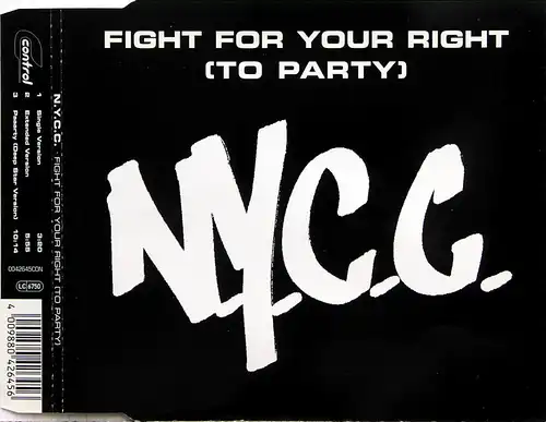 NYCC - Fight For Your Right (To Party) [CD-Single]