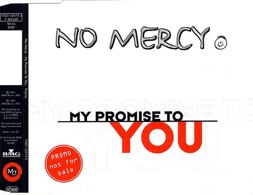 No Mercy - My Promise To You [CD-Single]