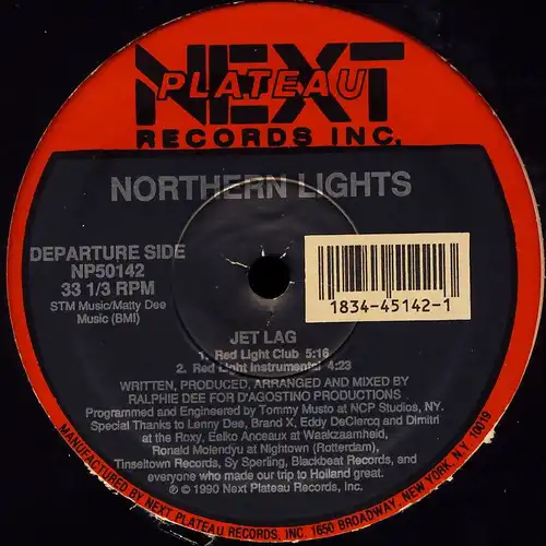 Northern Lights - Jet Lag [12&quot; Maxi]