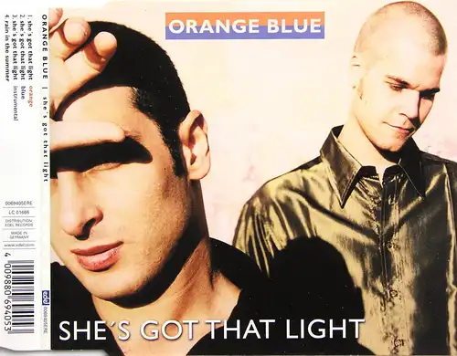 Orange Blue - She&#039; s Got That Light [CD-Single]