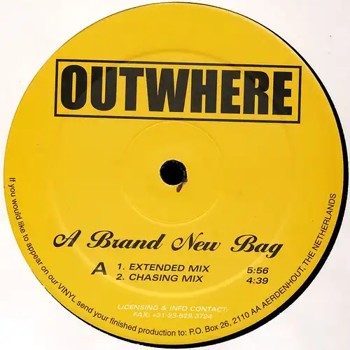 Outwhere - A Brand New Bag [12&quot; Maxi]