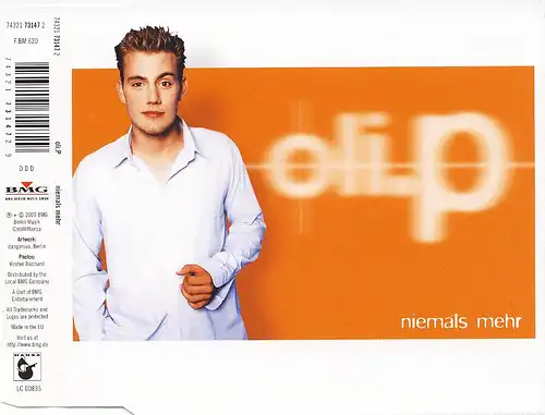 P., Oli - Niemals Mehr [CD-Single]