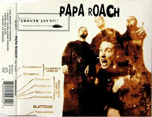 Papa Roach - Last Resort [CD-Single]