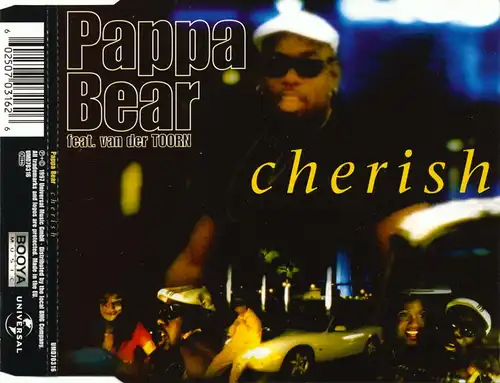 Pappa Bear feat. Van De Toorn - Cherish [CD-Single]