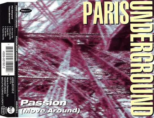 Paris Underground - Passion (Move Around) [CD-Single]