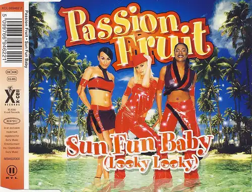 Passion Fruit - Sun Fun Baby (Looky Look) [CD-Single]
