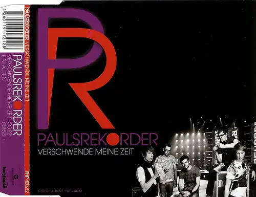 Enregistreur Paul - Perdez mon temps [CD-Single]