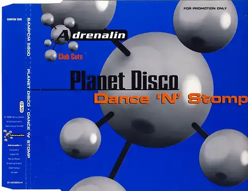Planet Disco - Dance 'n' Stomp [CD-Single]