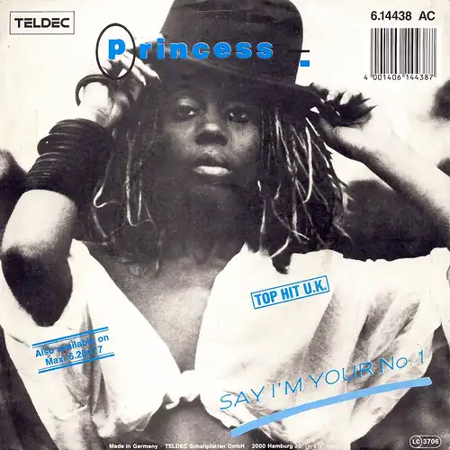 Princesse - Say I&#039;m Your No. 1 [7&quot; Single]