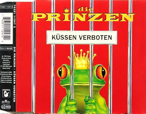 Prinzen - Küssen Verboten [CD-Single]