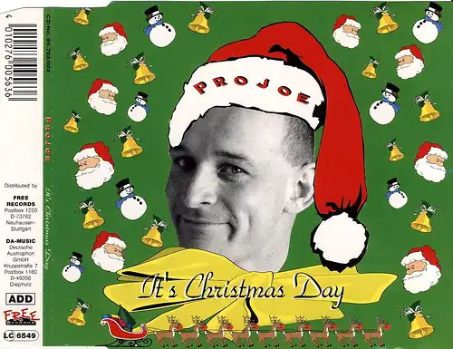 Projoe - It&#039; s Christmas Day [CD-Single]