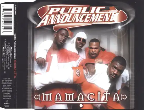 Public Announcement - Mamazita [CD-Single]