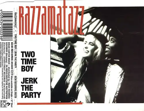 Razzamatazz - Deux Time Boy / Jerk The Party [CD-Single]