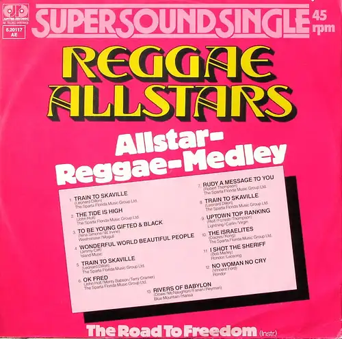 Reggae Allstars - All Star Reggase-Medley [12&quot; Maxi]