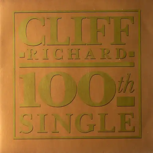 Richard, Cliff - 100e Single [12&quot; Maxi]