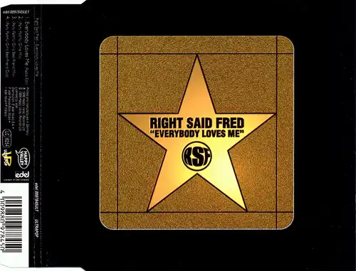 Right Said Fred - Everybody Loves Me [CD-Single]