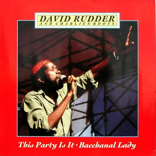 Rudder, David - This Party Is It [12" Maxi]