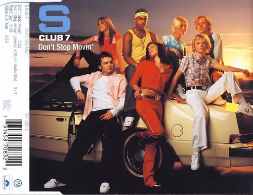 S Club 7 - Don't Stop Movin' [CD-Single]