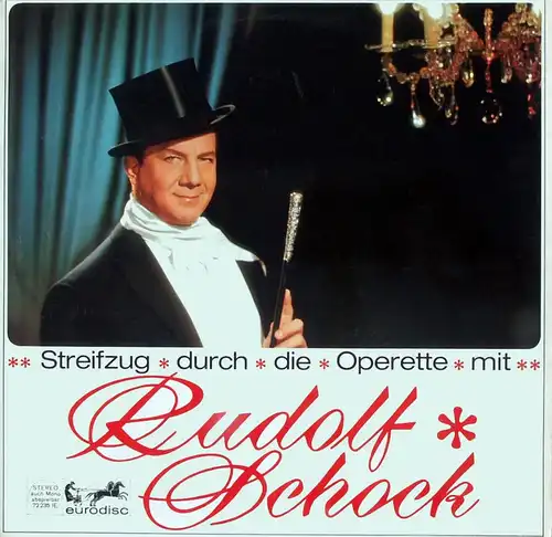 Schock, Rudolf - Streifzug Durch Die Operette Mit Rudolf Schock [LP]