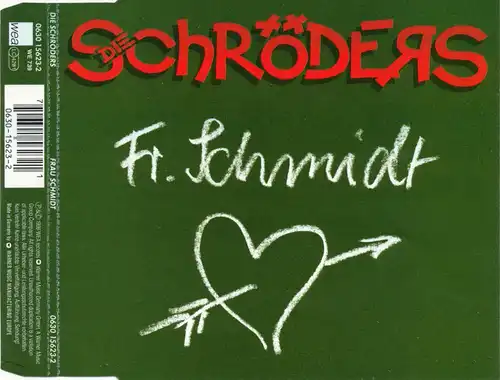 Schröders - Mme Schmidt [CD-Single]