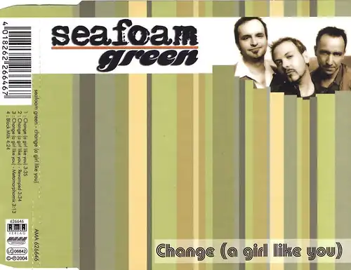 Seafoam Green - Change (A Girl Like You) [CD-Single]