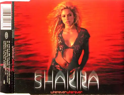 Shakira - Whenever Wherevers [CD-Single]