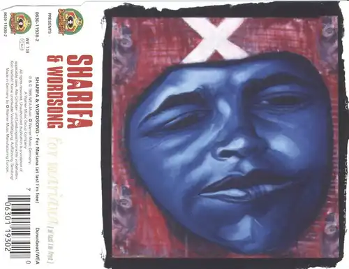 Sharifa & Wordsong - For Mariana (At Last I&#039;m Free) [CD-Single]