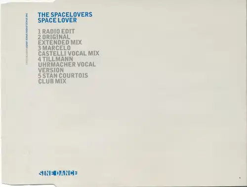Spacelovers - Space Lover [CD-Single]